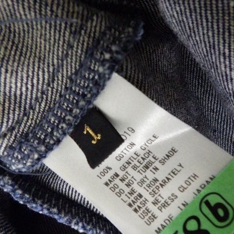 KAPITAL ワンピース キャピタル デニム ロング 切替 サイズ1 ポケット