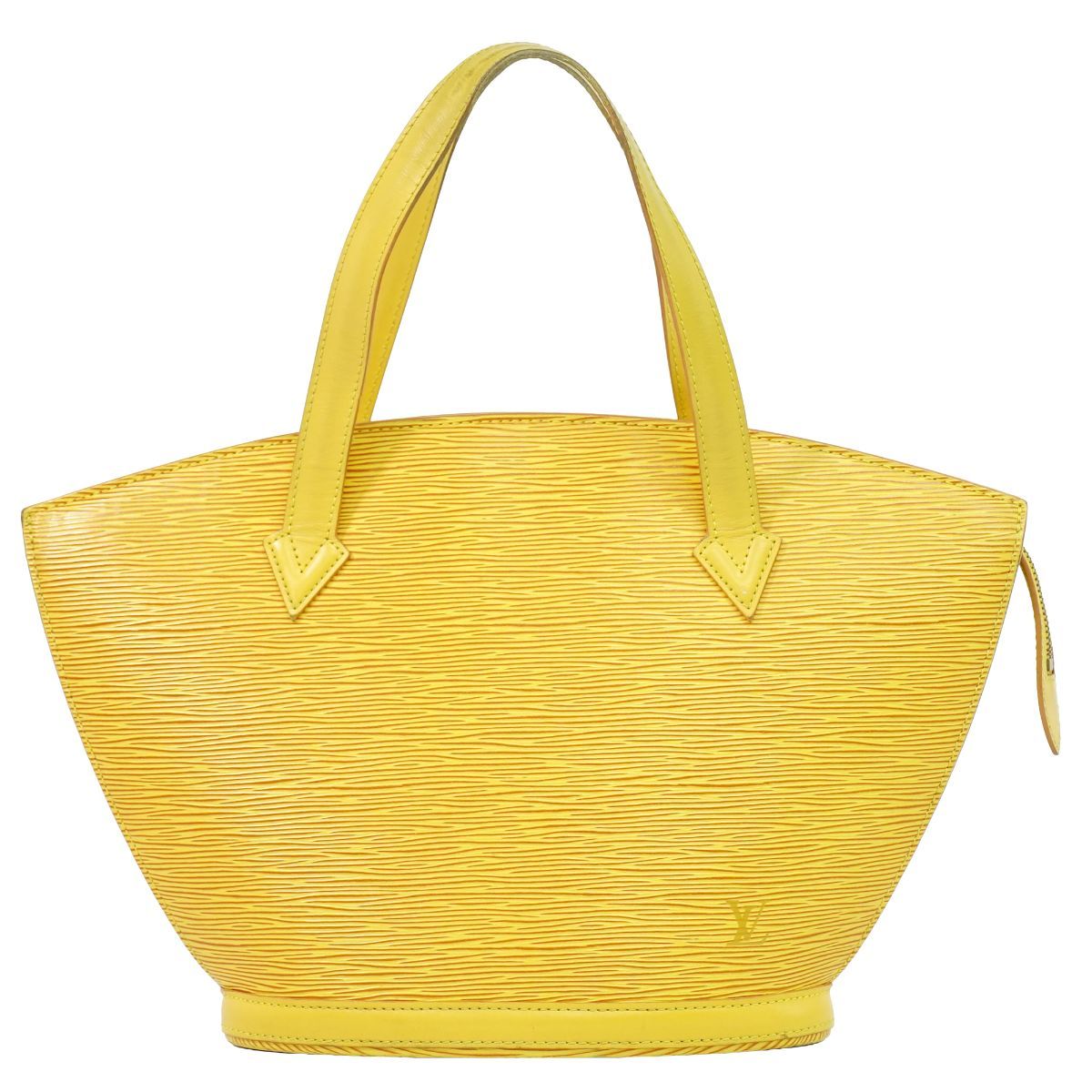 本物 ルイヴィトン LOUIS VUITTON LV サンジャック エピ レザー ハンドバッグ イエロー M52279 Saint Jacques ビトン バッグ 中古・