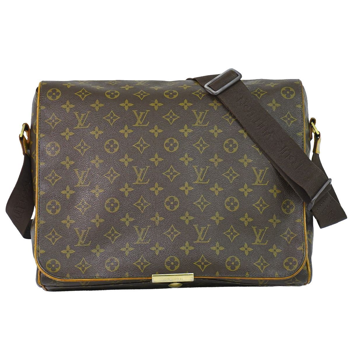 本物 ルイヴィトン LOUIS VUITTON LV アベス モノグラム ショルダー