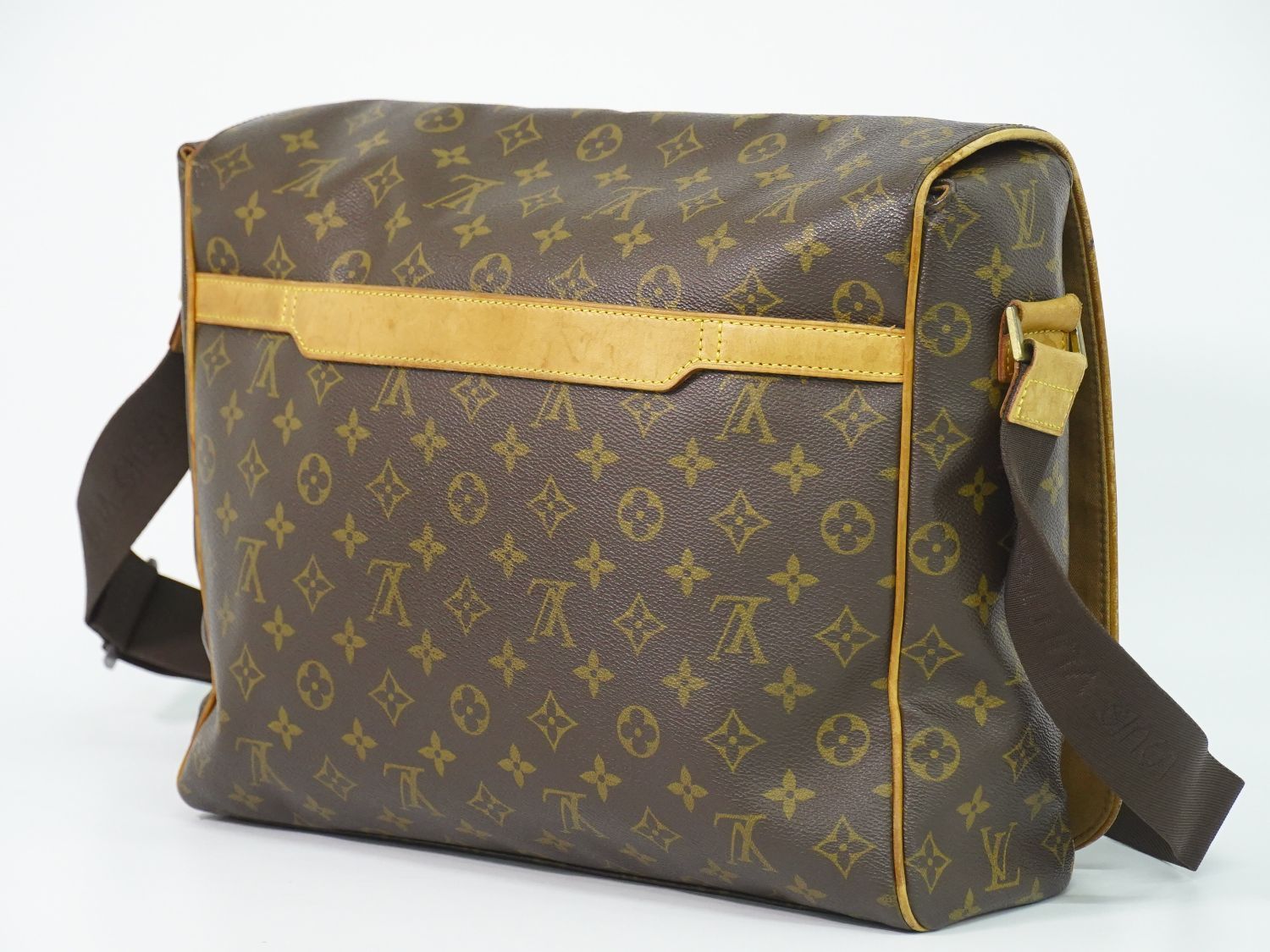 本物 ルイヴィトン LOUIS VUITTON LV アベス モノグラム ショルダー