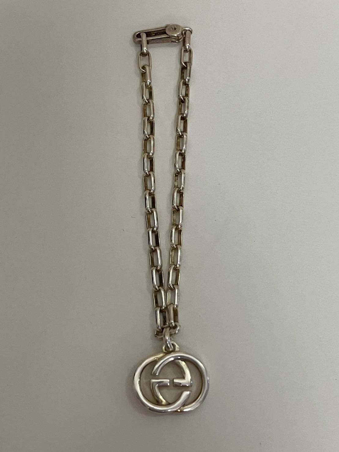 【中古品】GUCCI グッチ ブレスレット　アクセサリー Ag925 シルバー　現状品