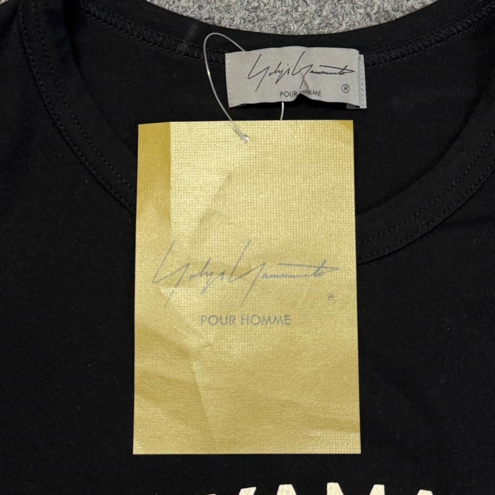参考上代22000円 未使用 Yohji Yamamoto POUR HOMME PIGMENT PRINT 