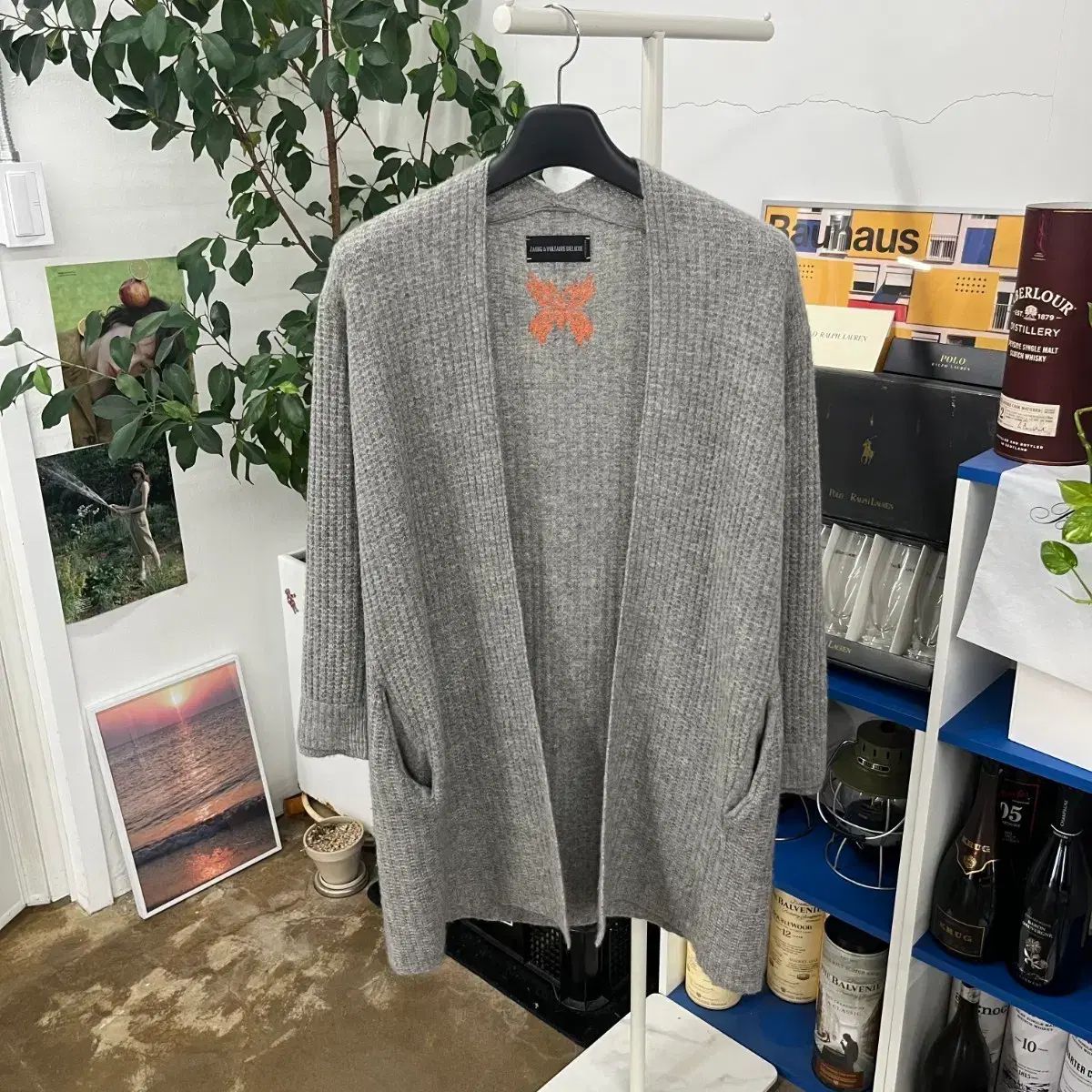 ZADIG&VOLTAIRE ザディグ・エ・ヴォルテール カシミア 100% ロング カーディガン S