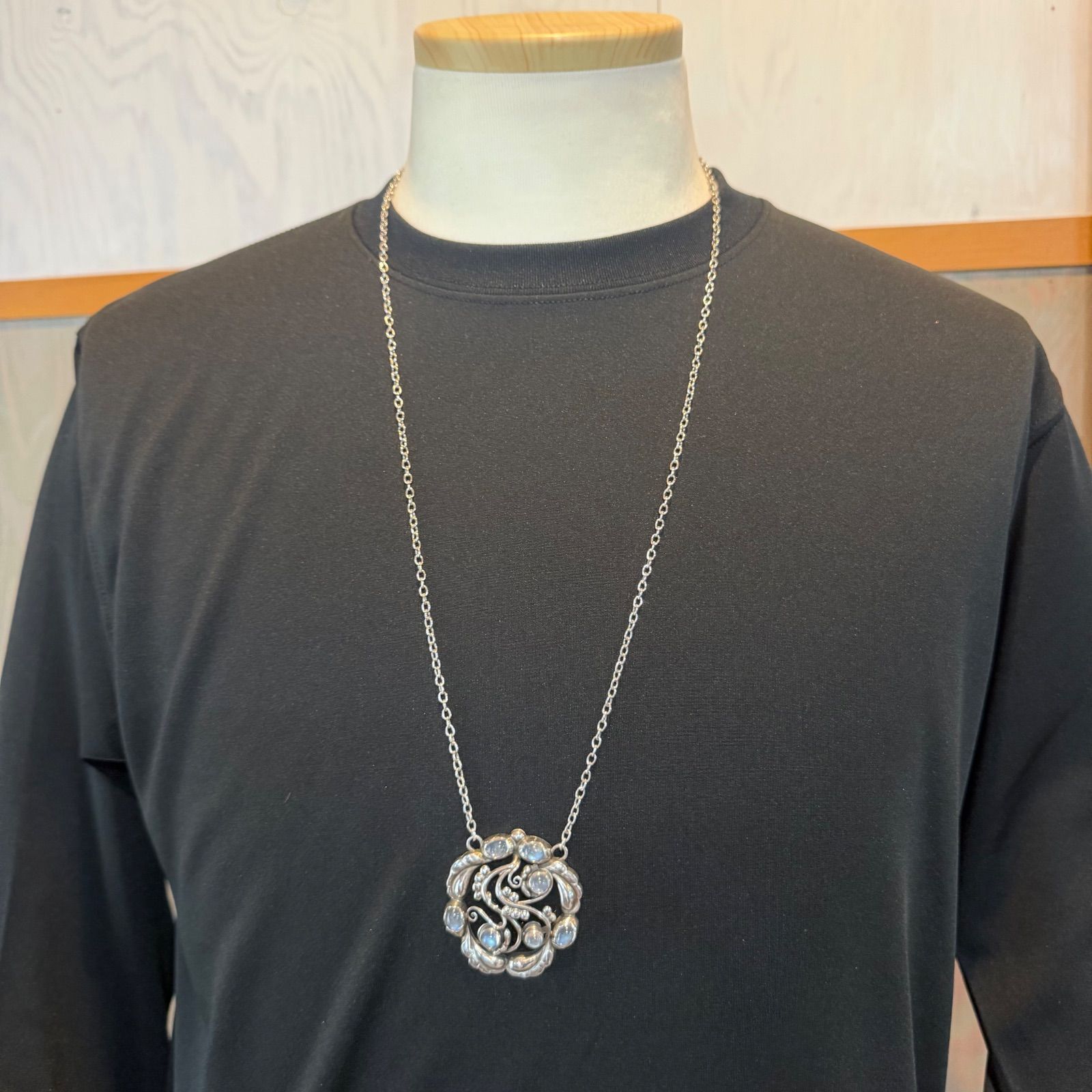 美品 ムーンライトブロッサム ロングネックレス ♯259 ジョージ 