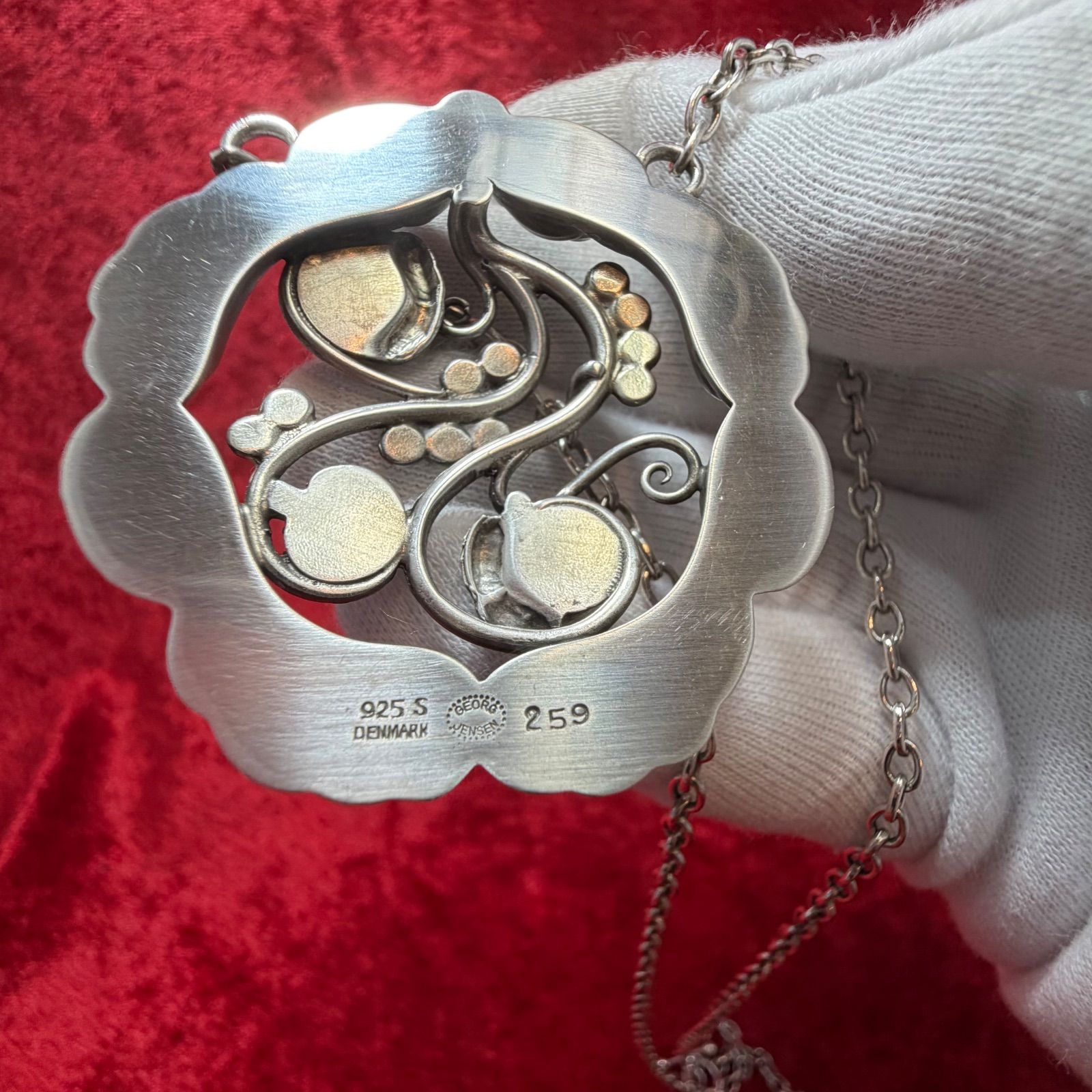 美品 ムーンライトブロッサム ロングネックレス ♯259 ジョージ