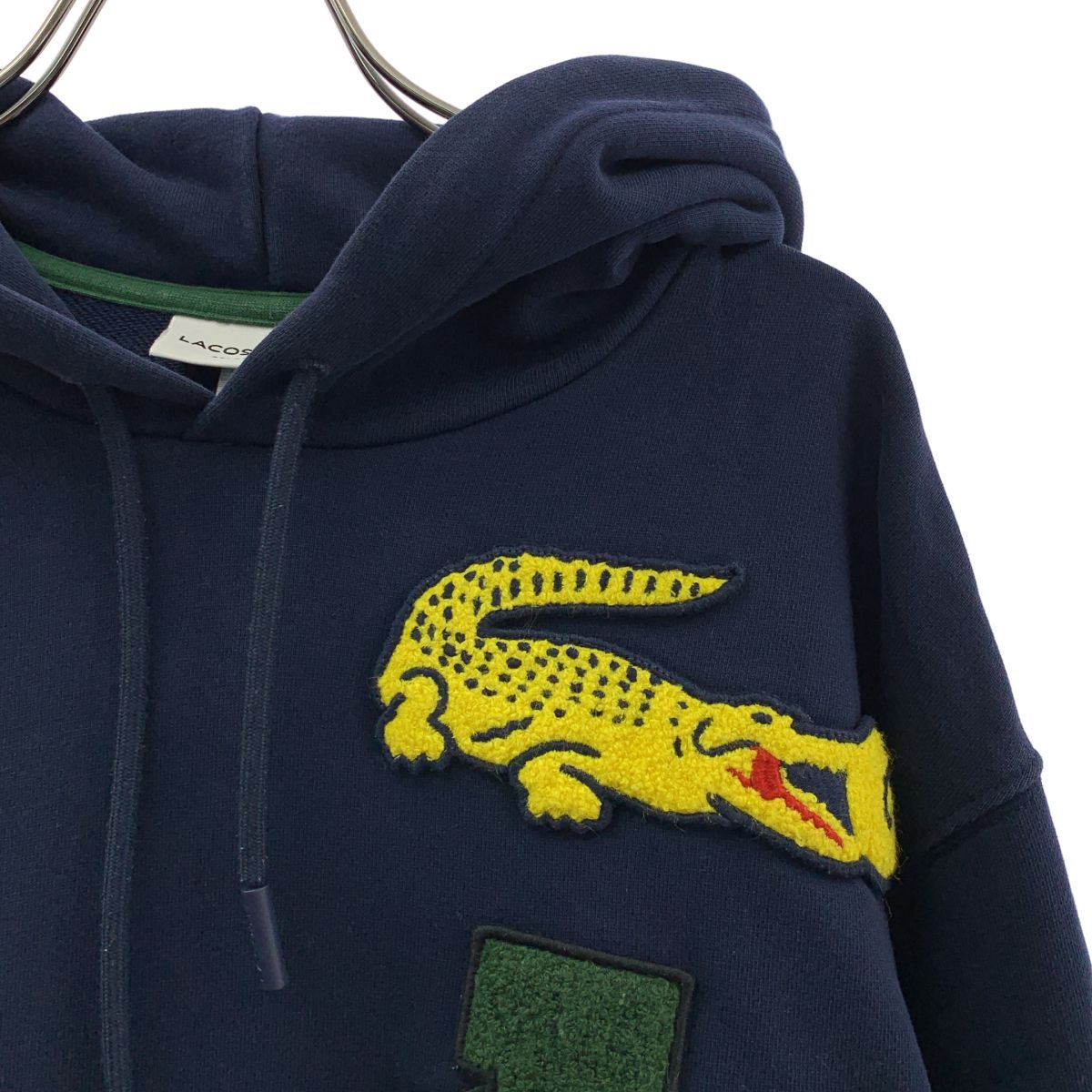 LACOSTE / ラコステ | ヘリテージワッペンスウェットフーディー | L 