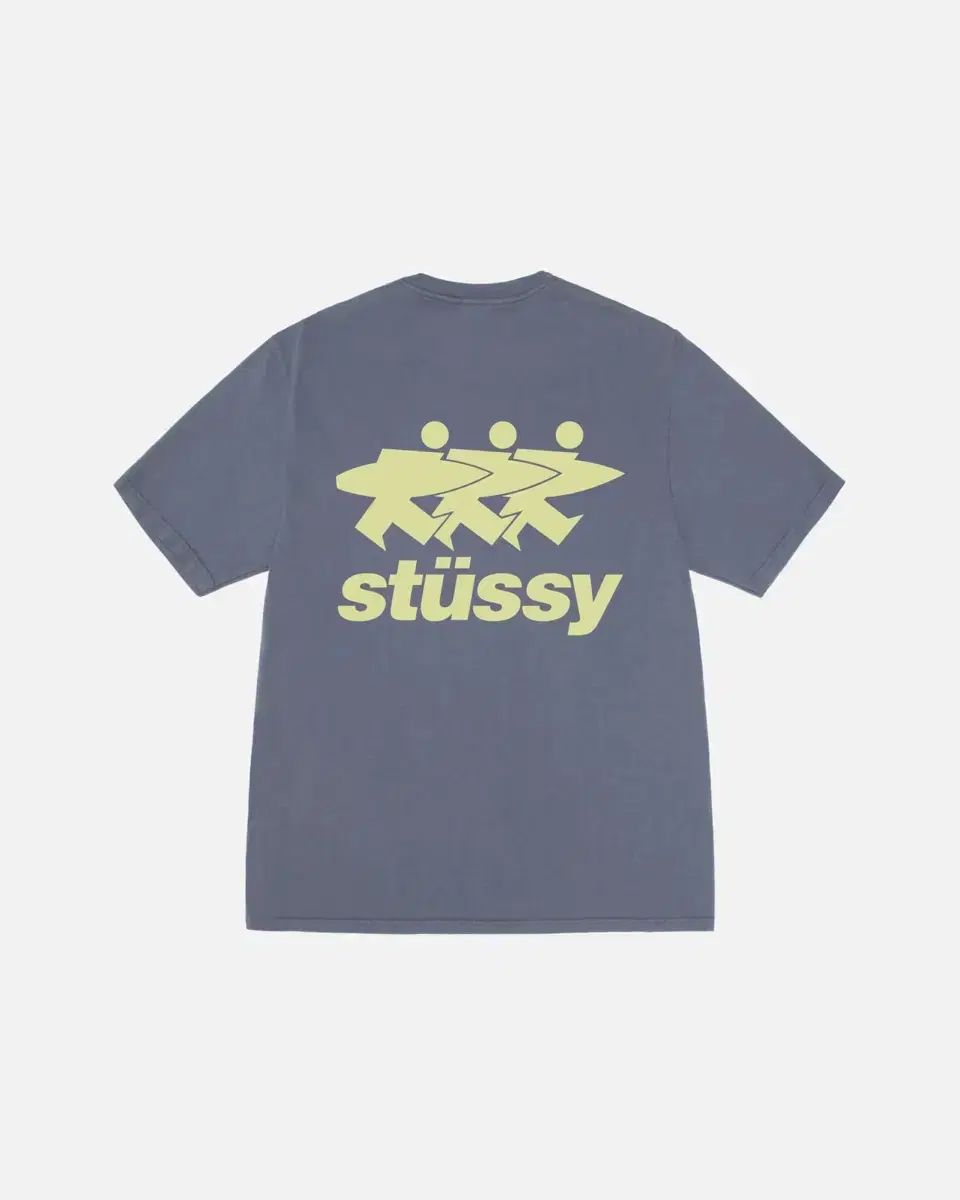 STUSSY サーフウォーク ピグメントダイド Tシャツ インディゴ