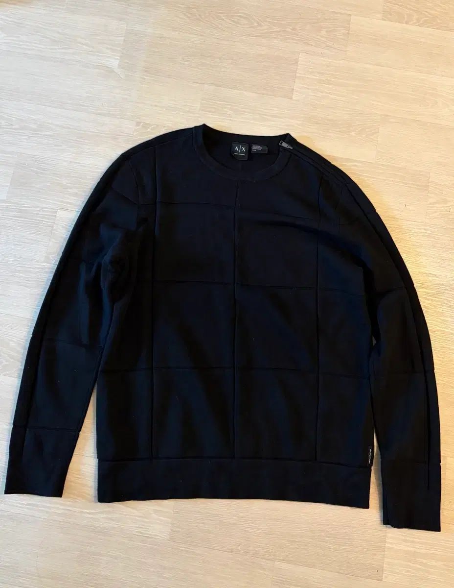 AX ARMANI EXCHANGE アルマーニ エクスチェンジ スウェット ブラック