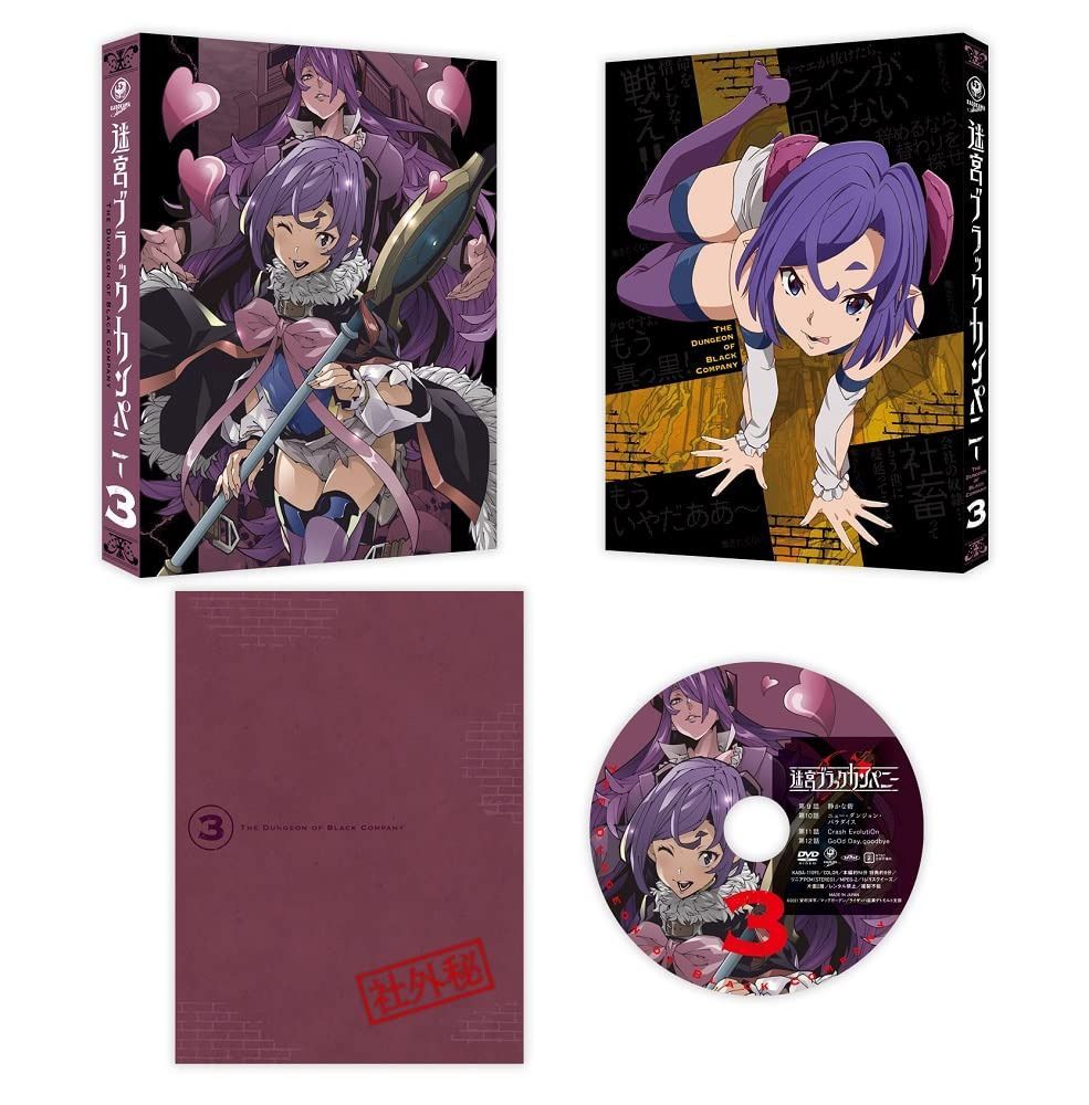 迷宮ブラックカンパニー 第3巻 [DVD]