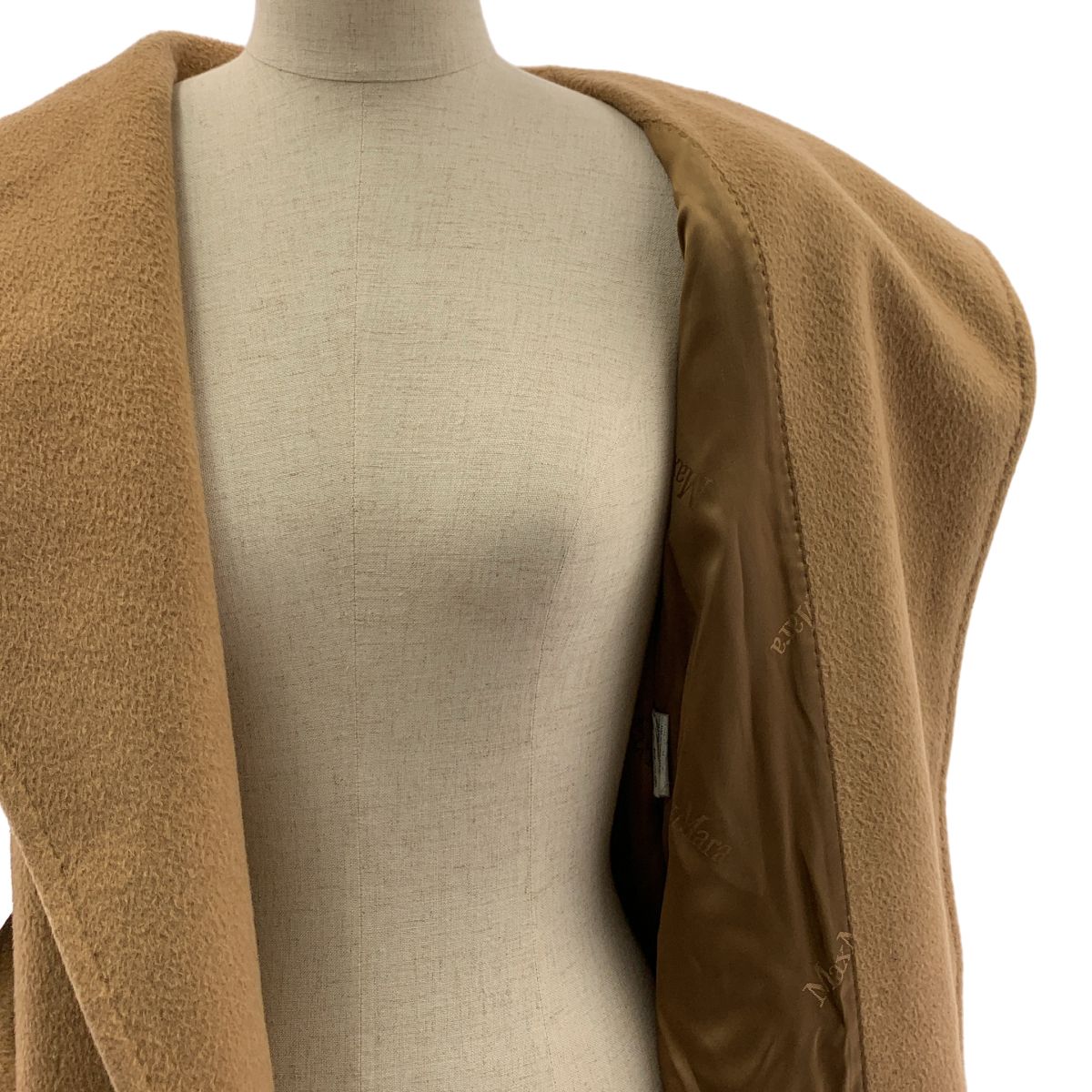 Max Mara / マックスマーラ | RIALTO / リアルト キャメル ベルテッド 