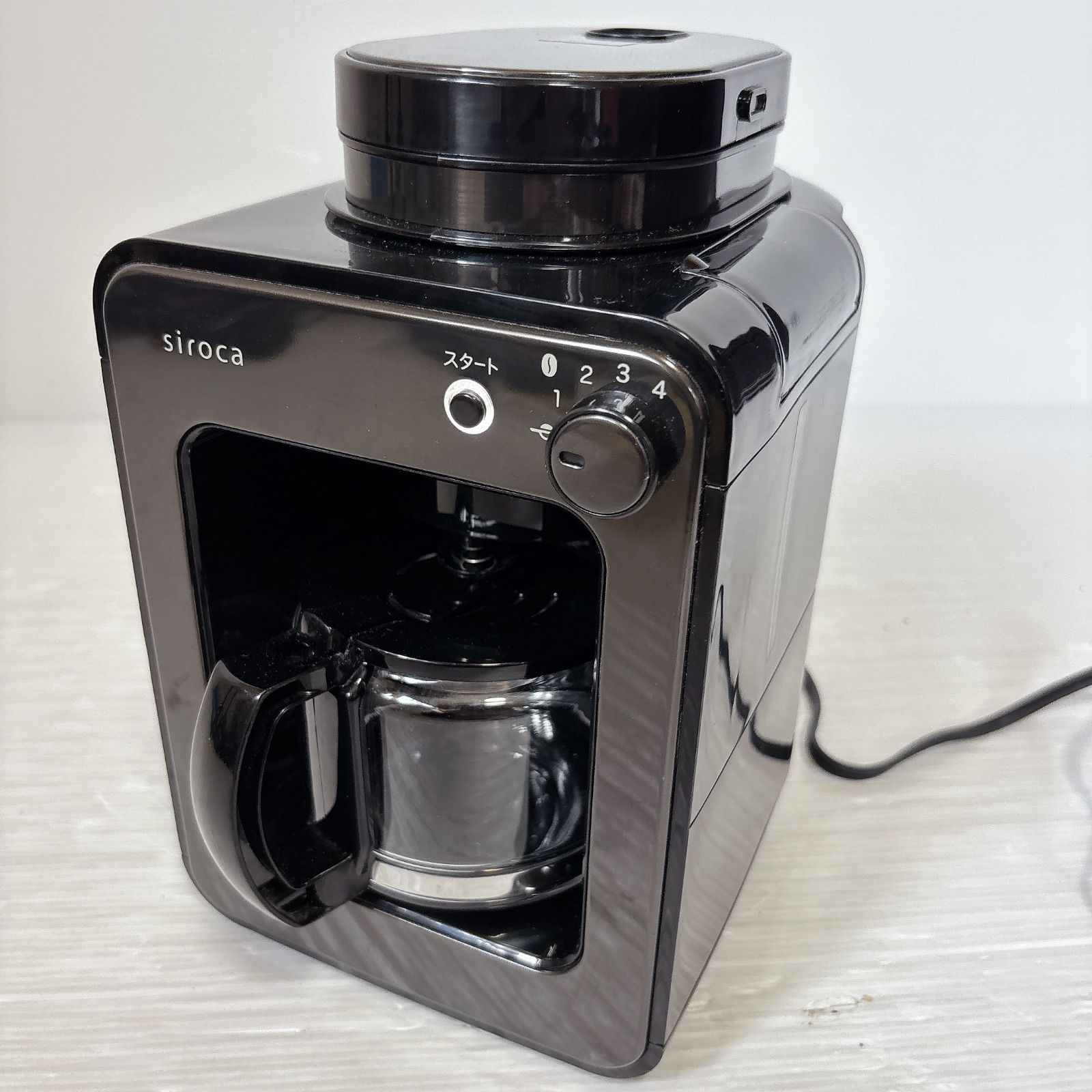 siroca SC-A221 コーヒーメーカー #0326-2 シロカ 全自動コーヒー