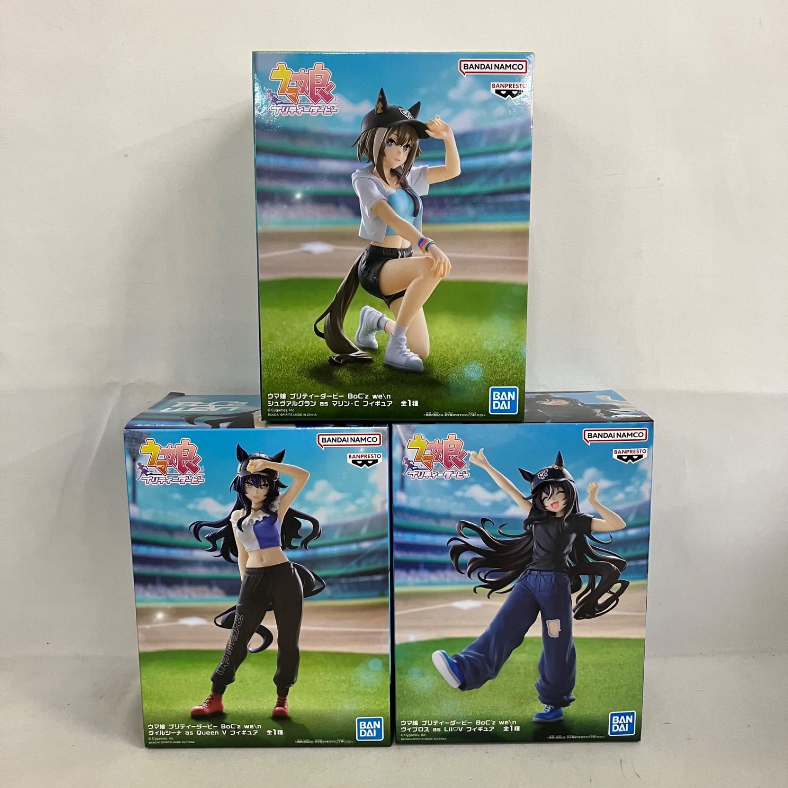 【未開封】ウマ娘　ヴィルシーナ　シュヴァルグラン　フィギュア　まとめ売り 未開封 ウマ娘 プリティーダービー BoCz wen ヴィルシーナ シュヴァル