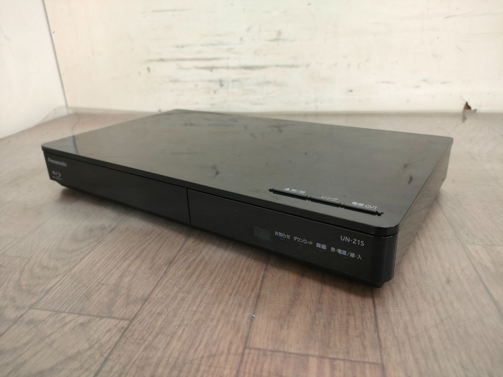動作品 UN-Z1S ブルーレイプレイヤー/HDDレコーダー パナソニック 管