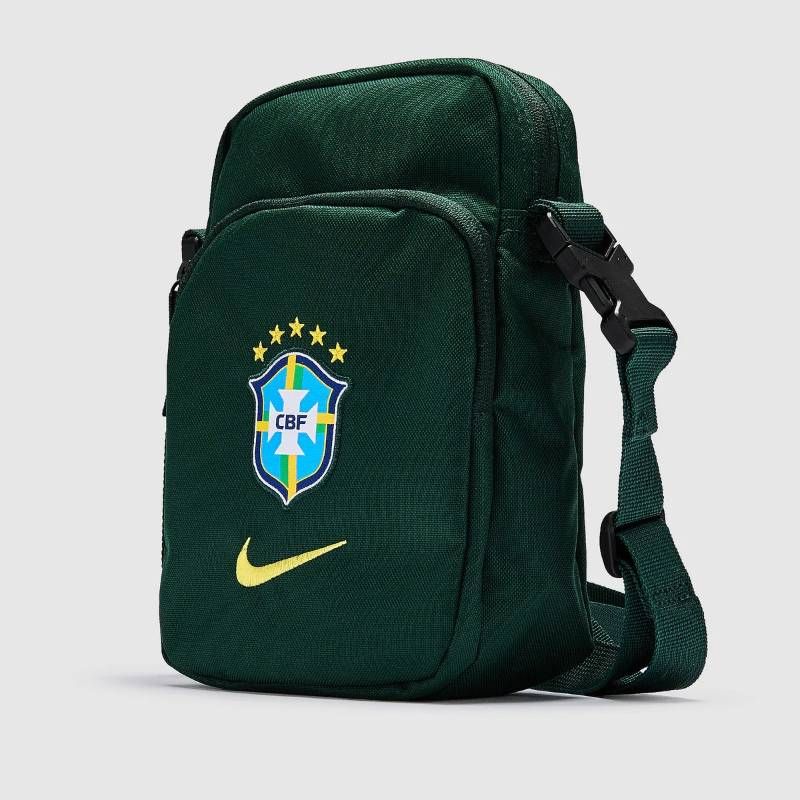 【送料無料・匿名配送】Nike ナイキ ブラジル代表 2026 公式 ヘリテージ クロスボディ バッグ 緑 カナリア セレソン 新品 正規品