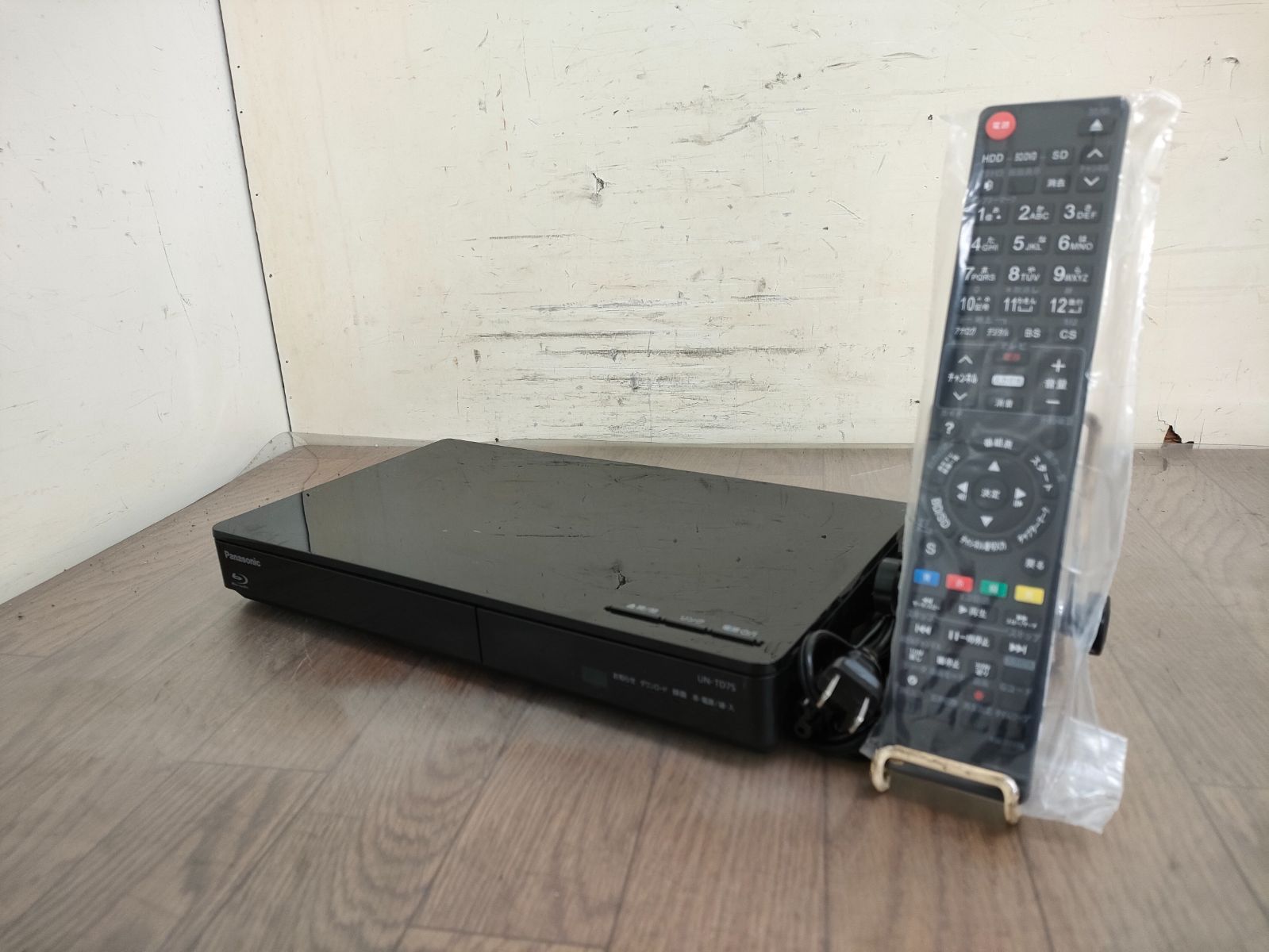 動作品 UN-TD7S ブルーレイプレイヤー/HDDレコーダー パナソニック 管