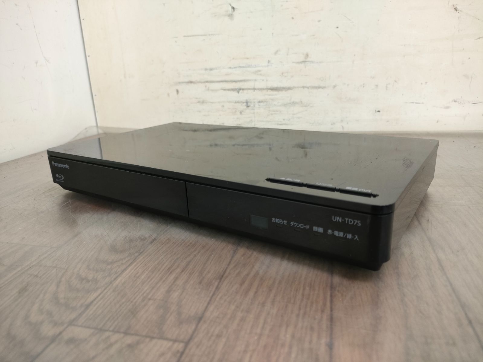 動作品 UN-TD7S ブルーレイプレイヤー/HDDレコーダー パナソニック 管