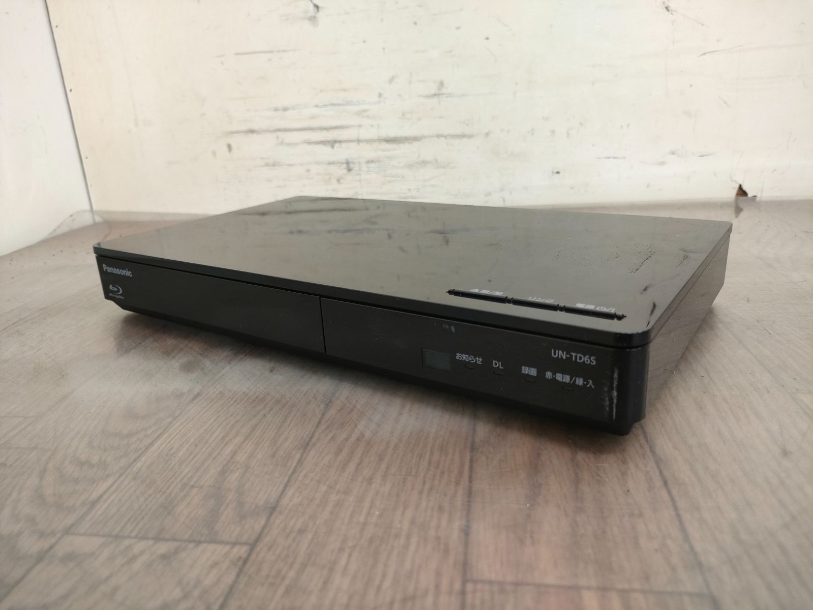 動作品 UN-TD6S ブルーレイプレイヤー/HDDレコーダー パナソニック 管