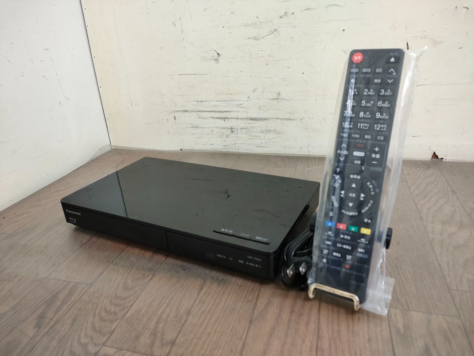 【完動・付属品フル】 パナ HDDレコーダー BDプレーヤー UN-TD6S 動作品 UN-TD6S ブルーレイプレイヤー/HDDレコーダー パナソニック 管