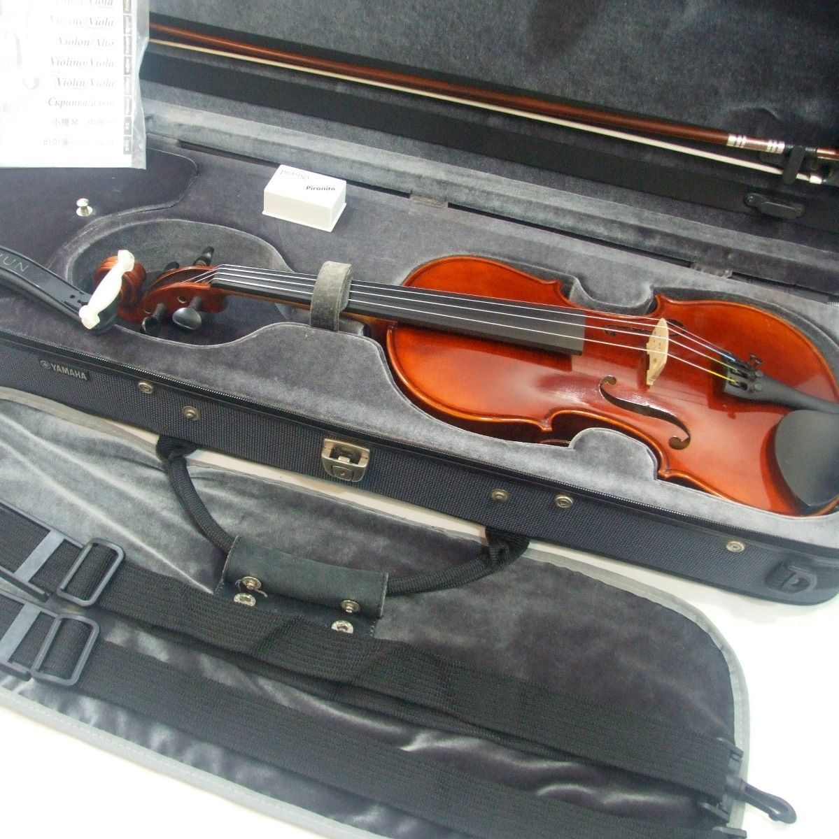 YAMAHA Braviol 1/4 ヤマハ ブラビオール 肩当て付き！！ 楽器・機材 YAMAHA Braviol 1/4 ヤマハ ブラビオール 肩当て付き！！