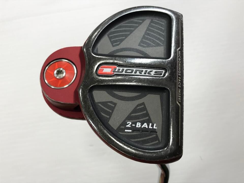 オデッセイ　O-WORKS RED 2-BALL　パター　中古【最短即日発送】