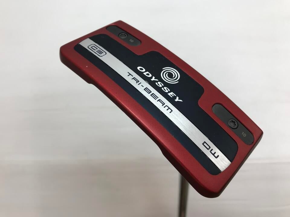 オデッセイ　TRI-BEAM RED DOUBLE WIDE CS　パター　中古　ゴルフドゥ！多摩ニュータウン店【最短即日発送】