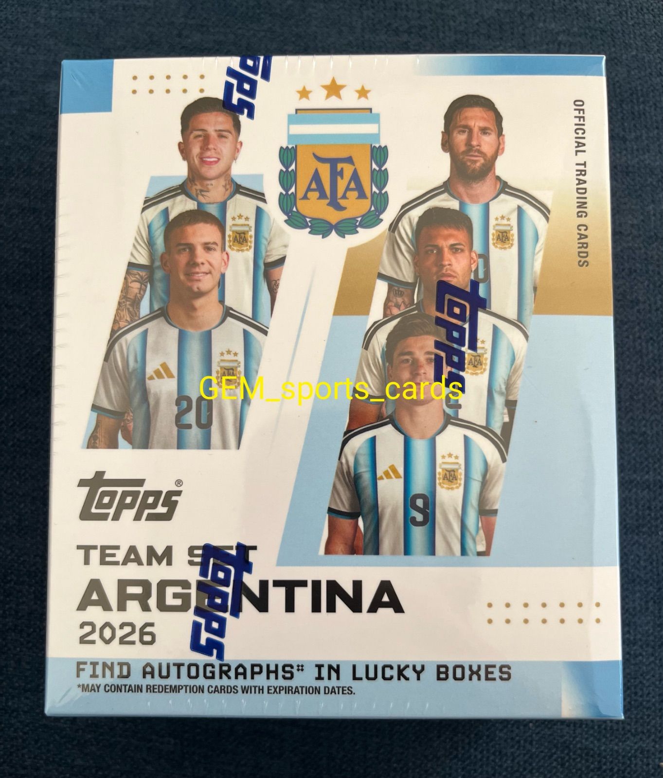 新品未開封 2Boxセット】2026 TOPPS TEAM SET ARGENTINA - メルカリ