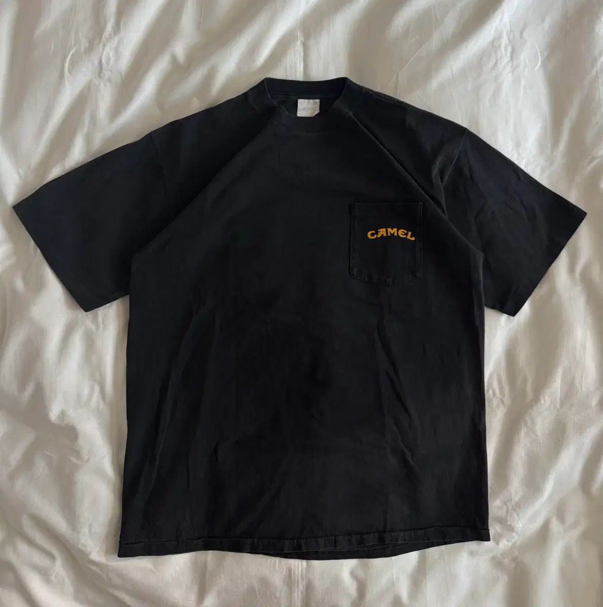 90s USA キャメル Born to smooth プロモ Tシャツ