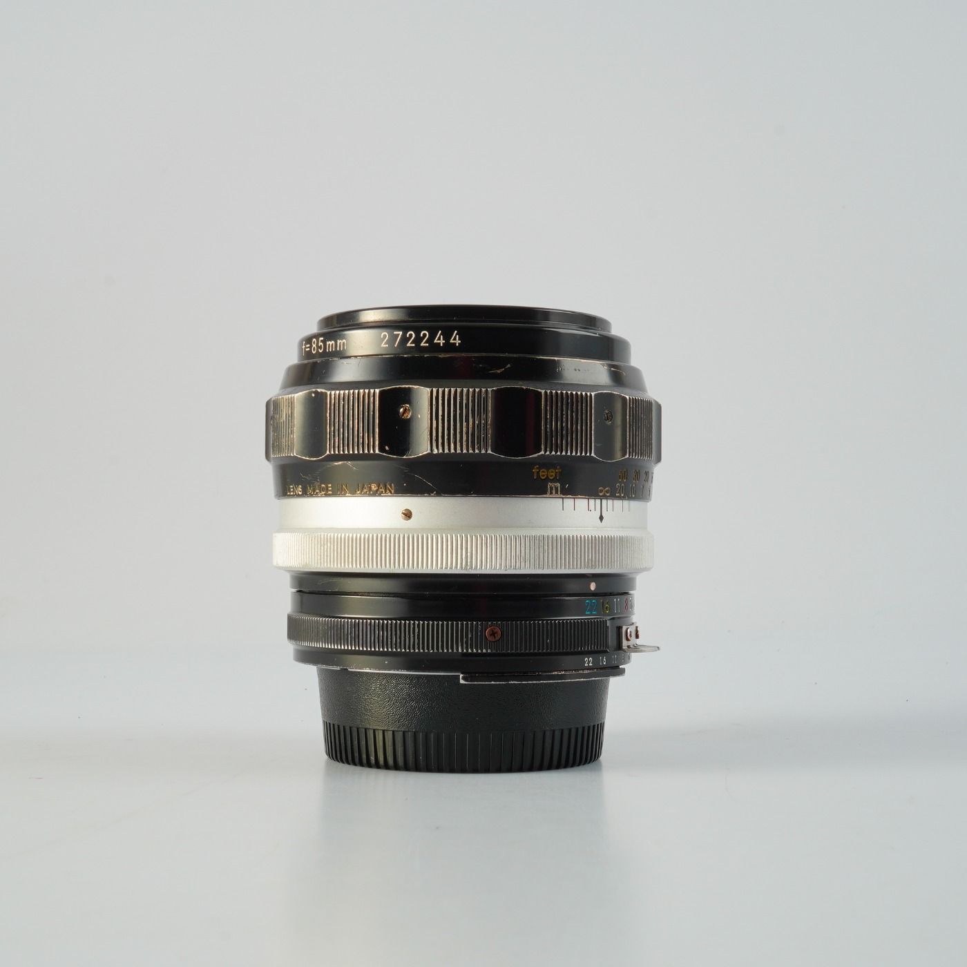 Nikon FM & NIKKOR-H Auto 85mm f/1.8 Ai改 Nikon ニコン Ai改 Nikkor-H Auto 85mm F/1.8 単焦点レンズ - メルカリ