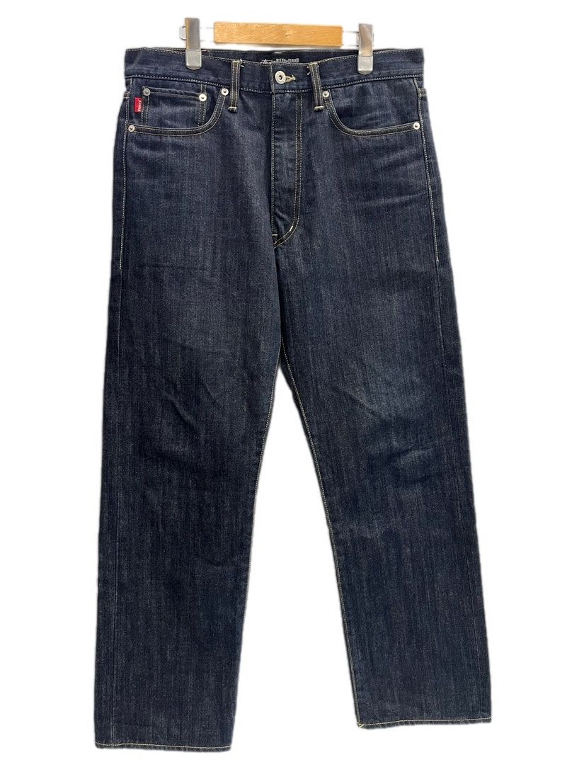 ステューシー STUSSY ROUGH and RUGGeD WORKGeAR インディゴ デニム 濃紺 デニム ネイビー サイズ32 101MB-1032