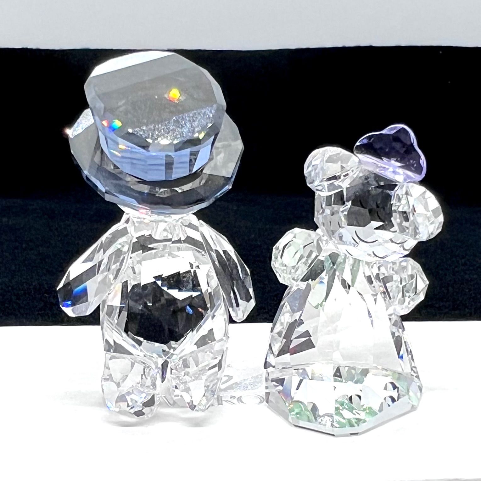 美品☆ SWAROVSKI スワロフスキー クリスベア あなたと私 Kris Bear