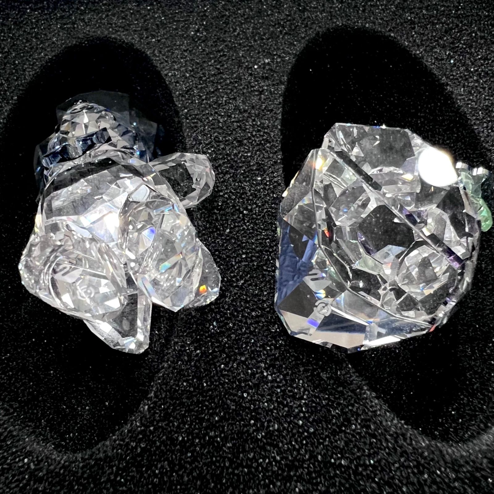 美品☆ SWAROVSKI スワロフスキー クリスベア あなたと私 Kris Bear