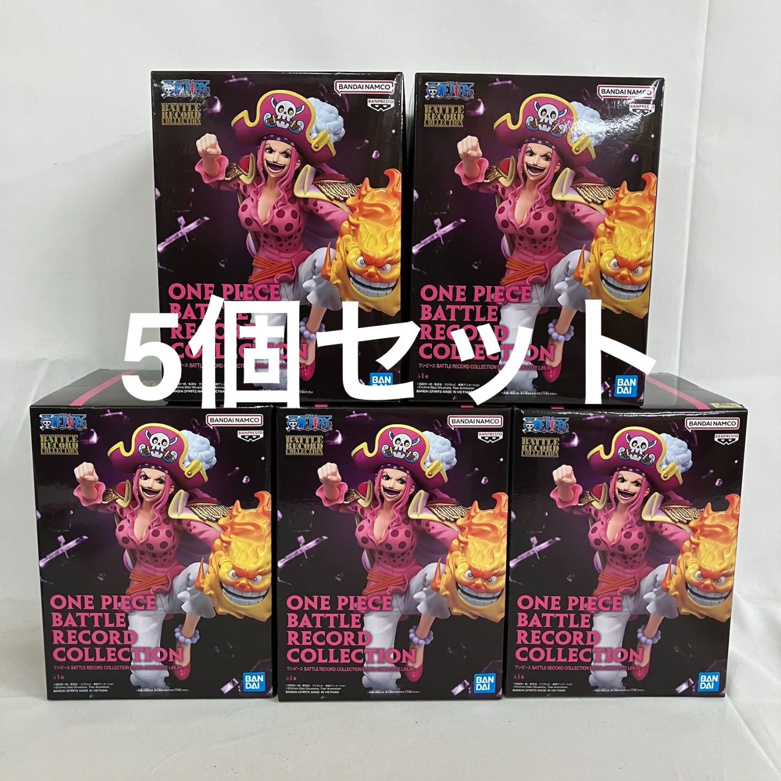 未開封 ワンピース BATTLE RECORD COLLECTION リンリン フィギュア 5個