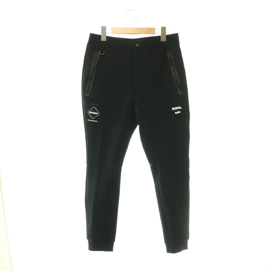 エフシーレアルブリストル F.C.Real Bristol FCRB ×GOD SELECTION XXX トレーニングロングパンツ スウェットパンツ ジョガー S ブラック /CX ■OS ■SH