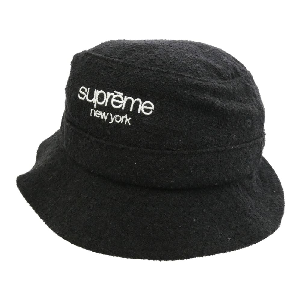 Supreme ロロピアーナウールバゲットハット黒Ｓ〜М〰️USA Supreme シュプリーム Loro Piana ロロピアーナ 21SS × Loro Piana