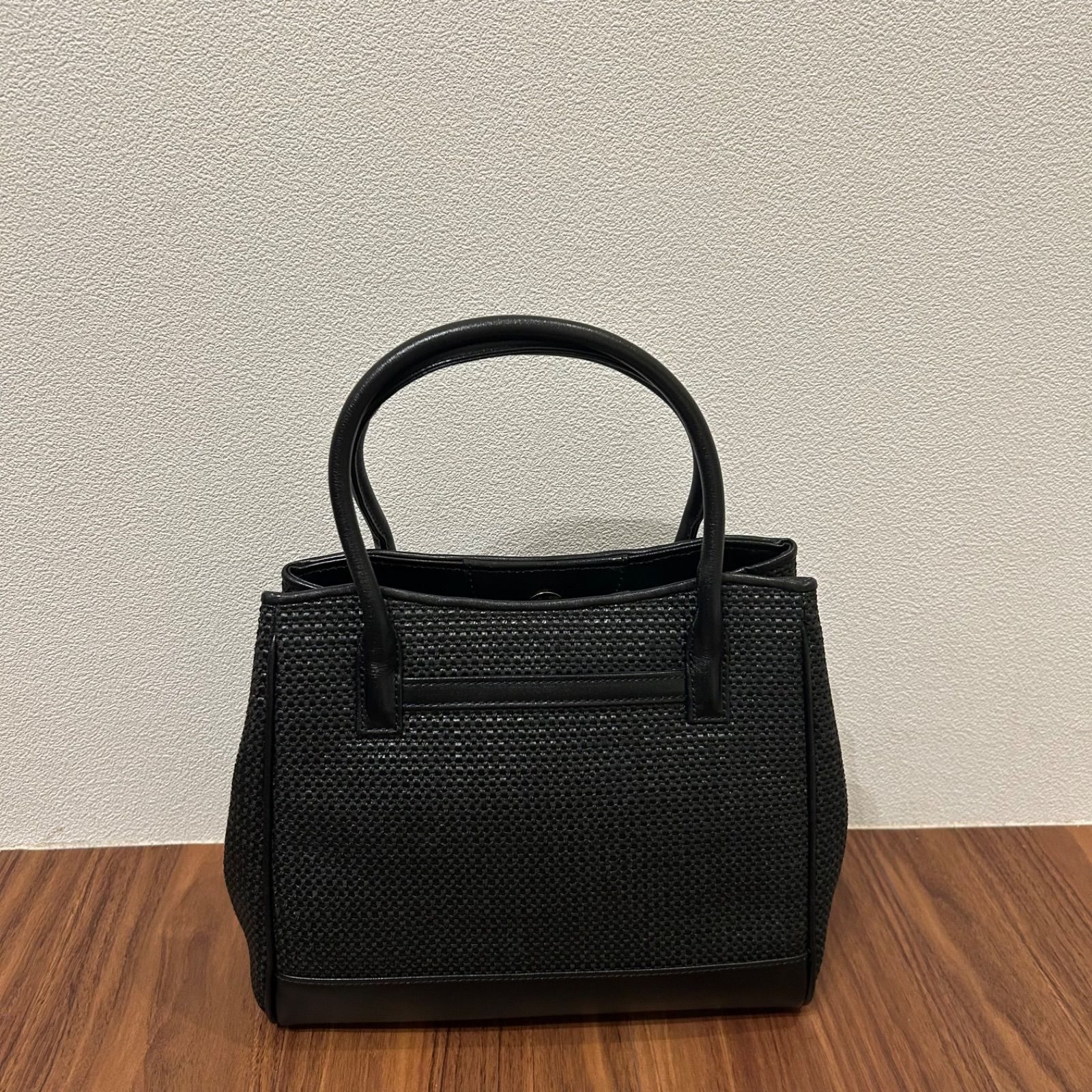 美品 mila schon ミラショーン レディース 籠バッグ ハンドバッグ 