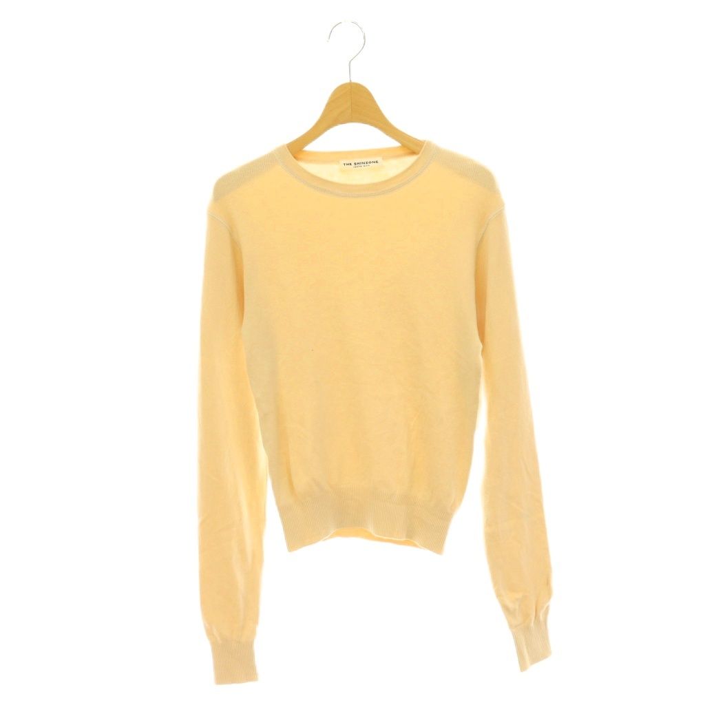 シンゾーン Shinzone EVERY DAY KNIT ニット カットソー 長袖 FO ライトベージュ /DO ■OS
