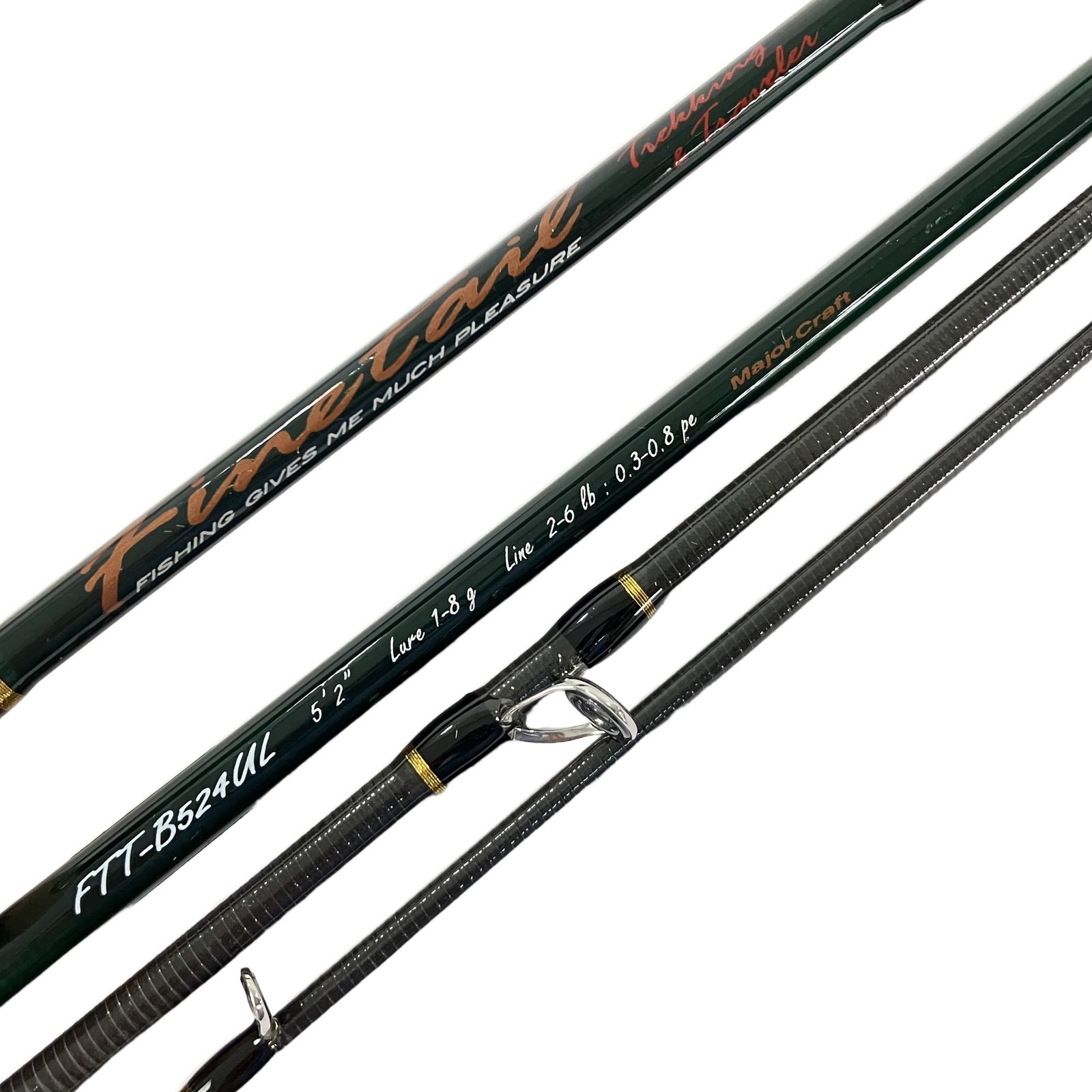メジャークラフト FTT-B524UL ファインテール ロッド ケース付 中古 Y11326655
