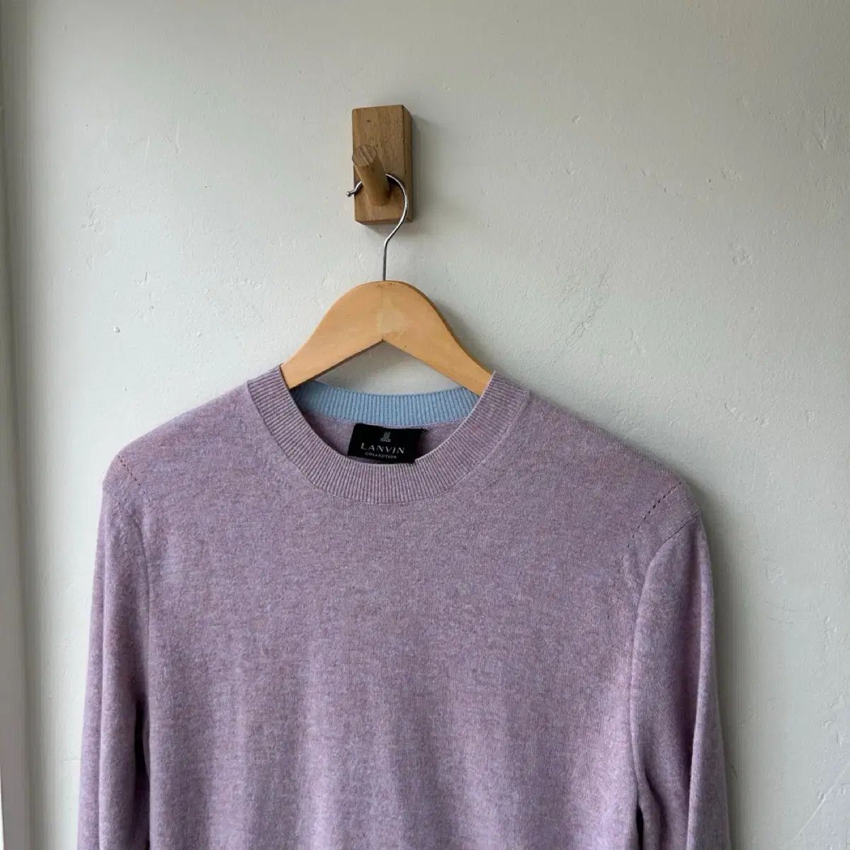 17176 - 20F/W ランバン ウールニット (ウール 80% カシミア 20%)