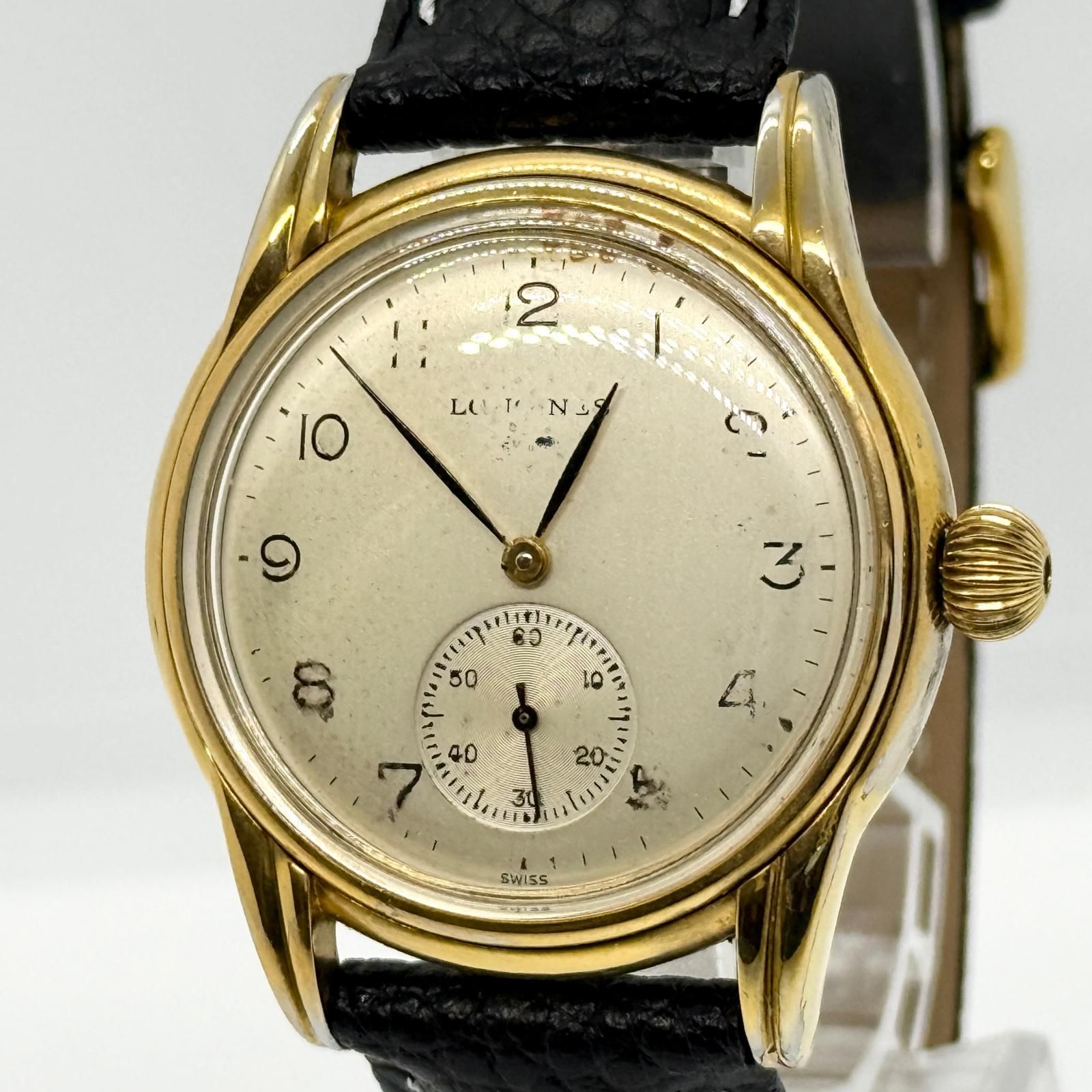 LONGINES ロンジン 工場創立125周年記念モデル L4.659.2 シルバー 手巻き ユニセックス 腕時計 稼働品