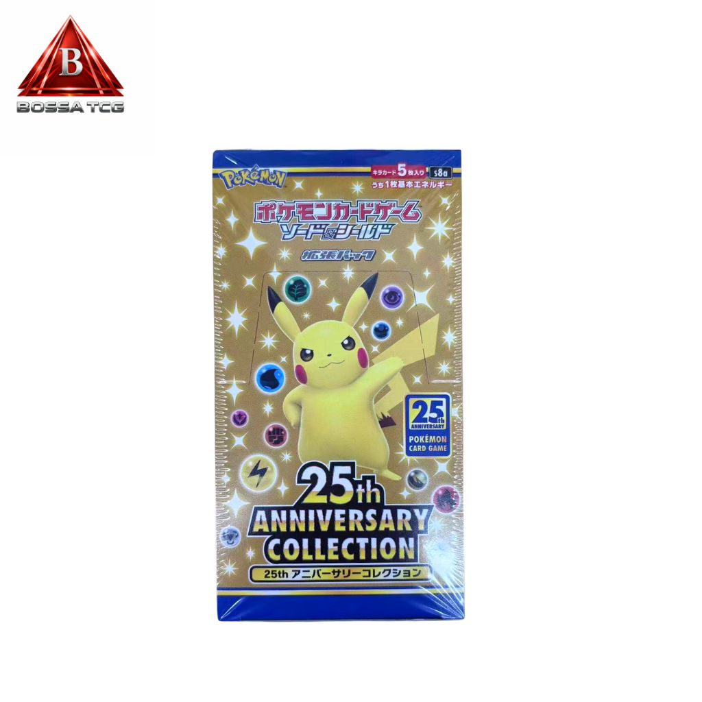 新品未開封！25thANNIVERSARYCOLLECTIONシュリンク付BOX 新品未開封・シュリンク付き・即日発送】ポケモンカード 25th