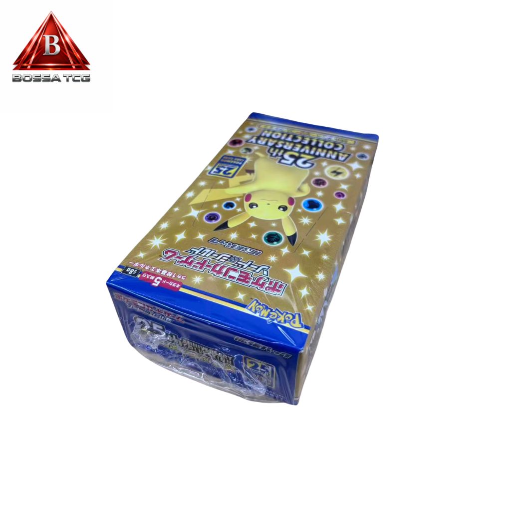 新品未開封！25thANNIVERSARYCOLLECTIONシュリンク付BOX 新品未開封・シュリンク付き・即日発送】ポケモンカード 25th