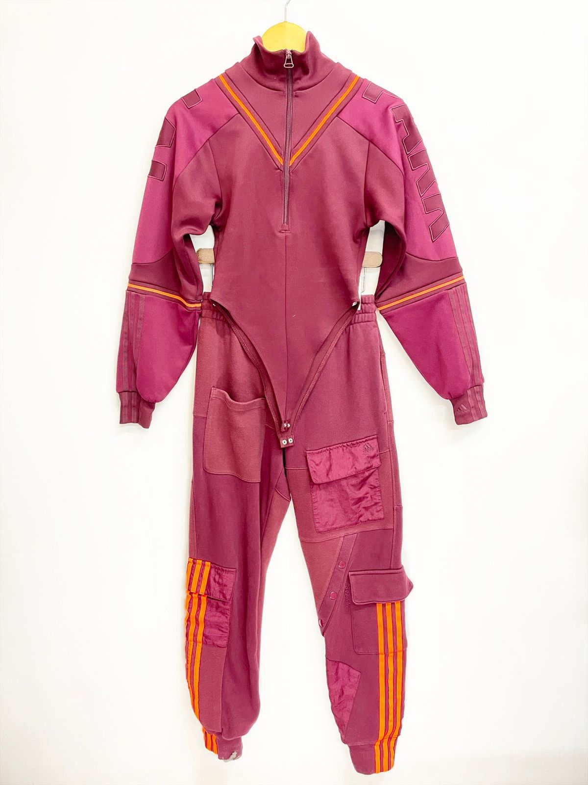 adidas Ivy Park Bodysuit Cargo Swpt アディダス アイビーパーク ボディスーツ カーゴ スウェット パンツ セット ビヨンセ Ks6-30