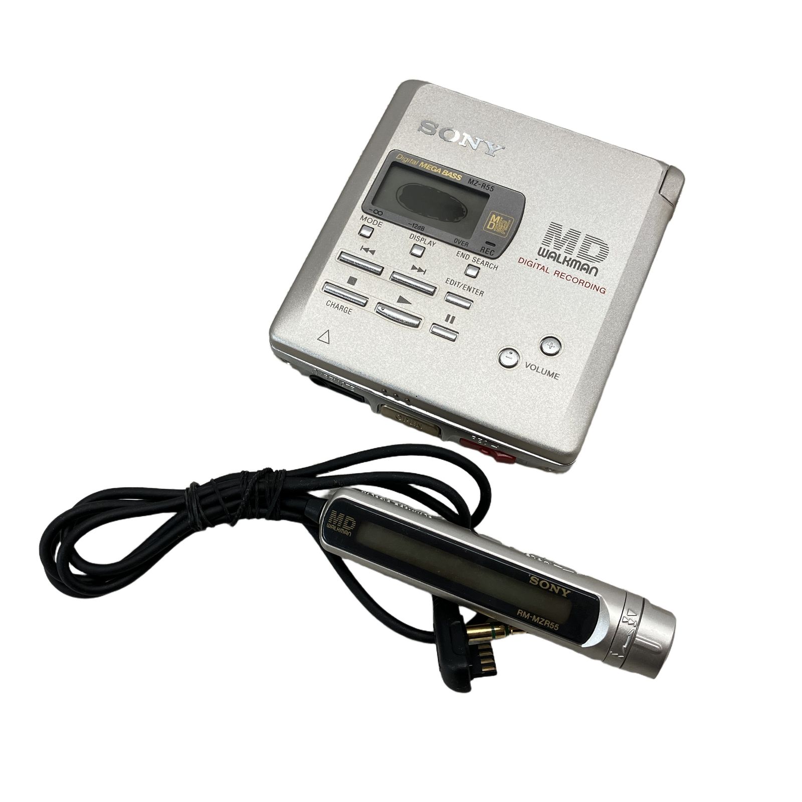 SONY MZ-R55 MD WALKMAN ソニー 動作未確認 ウォークマン ジャンク W11345473