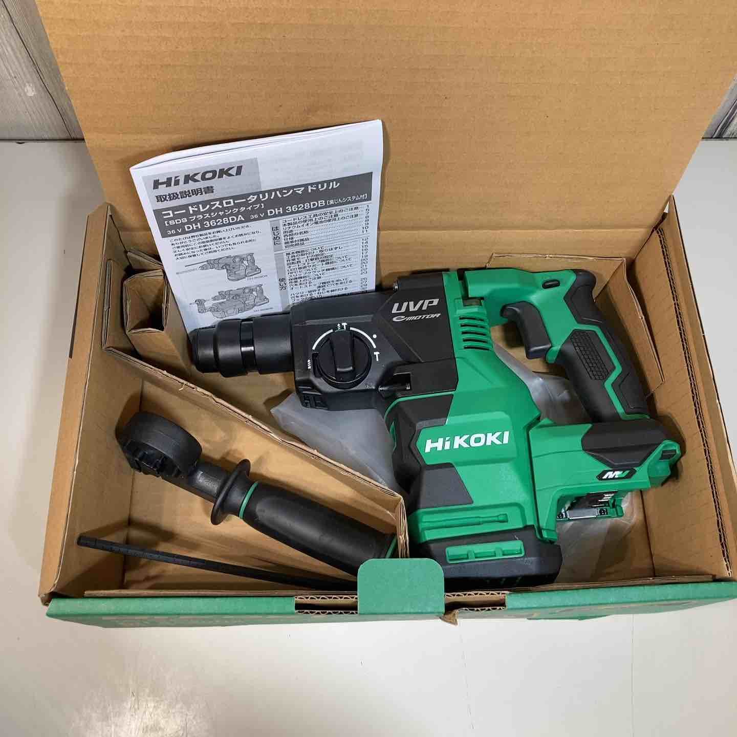 ★ハイコーキ(HIKOKI ※旧:日立工機) コードレスハンマドリル DH3628DA(NN) 本体のみ【戸田店】