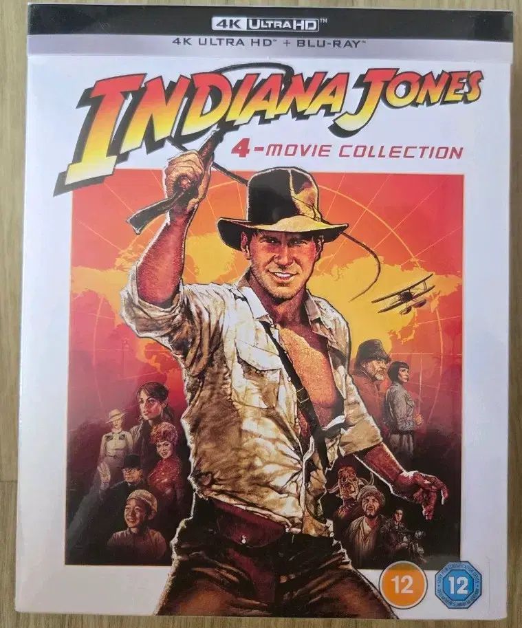 Indiana Jones インディアナ ジョーンズ 4 MOVIE コレクション 4K UHD + ブルーレイ