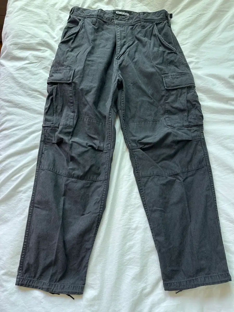 22SS NEIGHBORHOOD BDU カーゴパンツ ネイビー Sサイズ