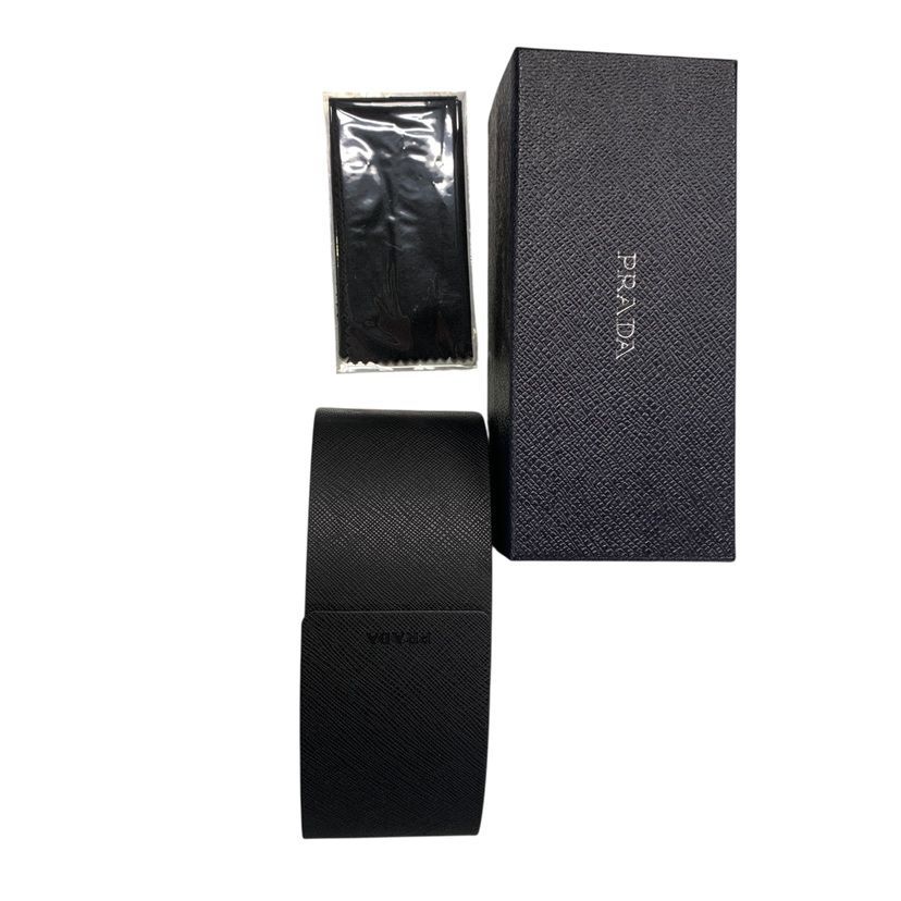 ♪4446 PRADA プラダ サングラス SPR17S-F 55▢21 中古 美品