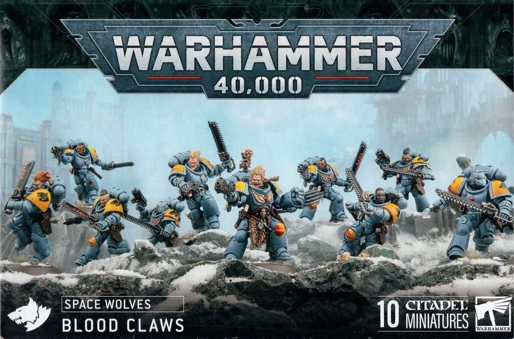 GAMES WORKSHOP WARHAMMER40000 SPACE WOLVES Blood Claws ブラッドクロウ