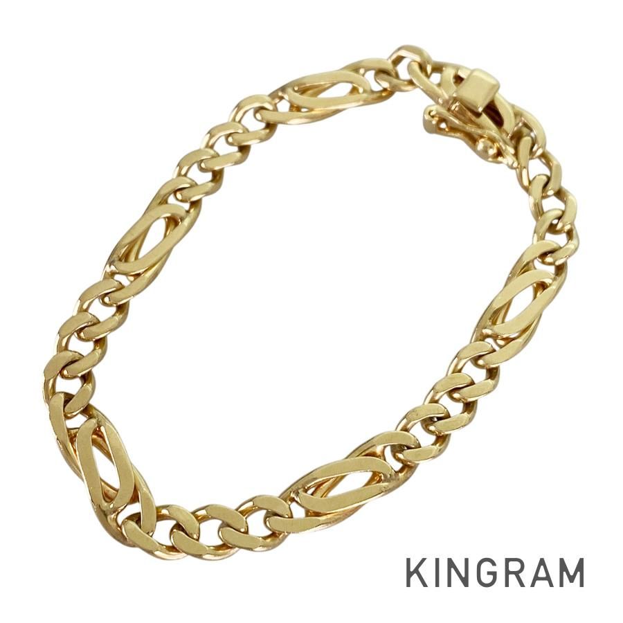 ティファニー TIFFANY&Co. ヴィンテージ チェーン K14YG ブレスレット 