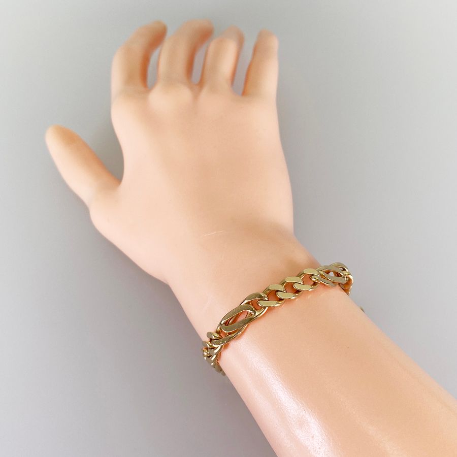 ティファニー TIFFANY&Co. ヴィンテージ チェーン K14YG ブレスレット 